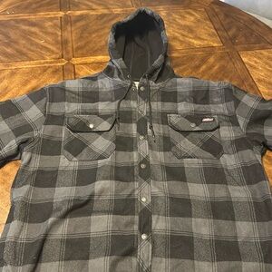 Dickies button up hoodie